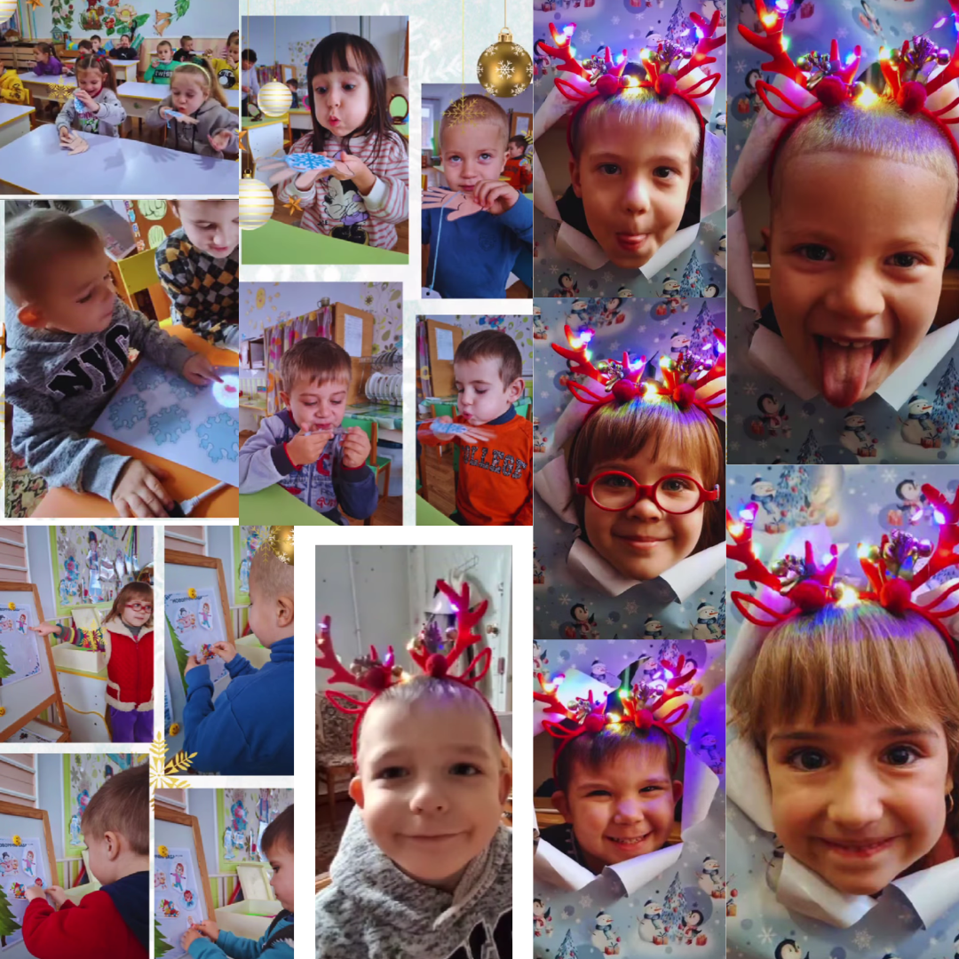 Логопедичні групи “Джерельце” та “Ромашка” ЗДО №10 “Зірочка” вітають Вас з початком Зими!